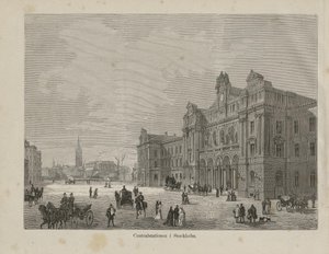 Illustratie uit het boek Nordiska taflor van onbekende auteur en uitgegeven door Albert Bonnier (zie, 1875) door Unknown